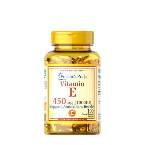 Puritan's Pride Vitamin E-1000 IU (100 Kapsułka miękka)