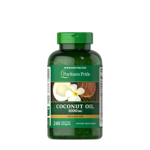 Puritan's Pride Coconut Oil 1000 mg (240 Kapsułka miękka)