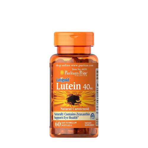 Puritan's Pride Lutein 40 mg with Zeaxanthin (60 Kapsułka miękka)