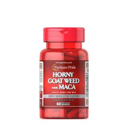   Puritan's Pride Horny Goat Weed with Maca 500 mg / 75 mg (60 Kapsułka)