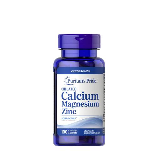Puritan's Pride Chelated Calcium Magnesium Zinc (100 Kapsułka)