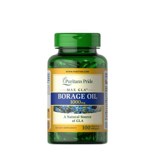 Puritan's Pride Borage Oil 1000 mg (100 Kapsułka miękka)