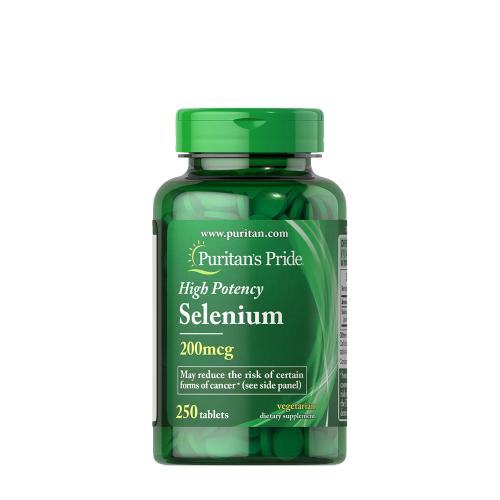 Puritan's Pride Selenium 200 mcg (250 Tabletka)