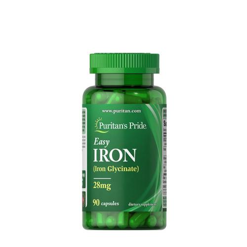 Puritan's Pride Easy Iron 28 mg (90 Kapsułka)