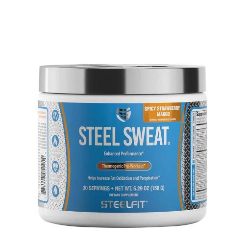 Steelfit Steel Sweat® - Thermogenic Pre-workout (150 g, Pikantna truskawka Mango)