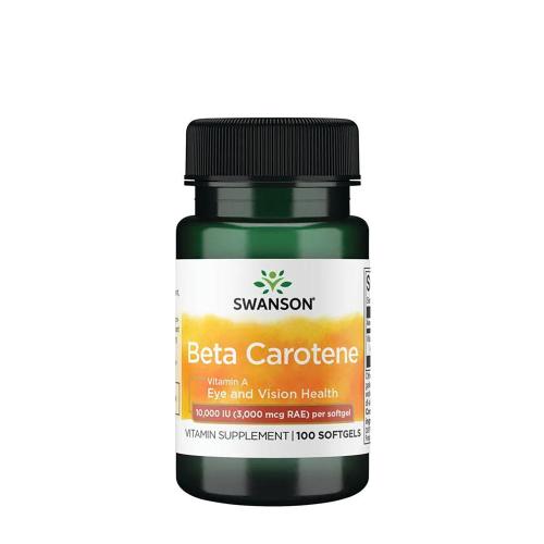 Swanson Beta-Carotene (Vitamin A) (100 Kapsułka miękka)