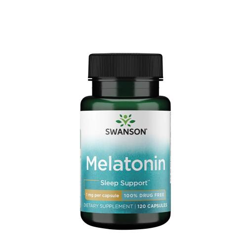 Swanson Melatonin 1 mg (120 Kapsułka)