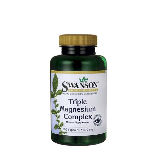 Swanson Triple Magnesium Complex (100 Kapsułka)