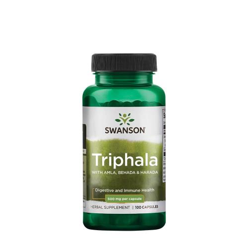 Swanson Triphala With Amla, Behada & Harada 500 mg (100 Kapsułka)