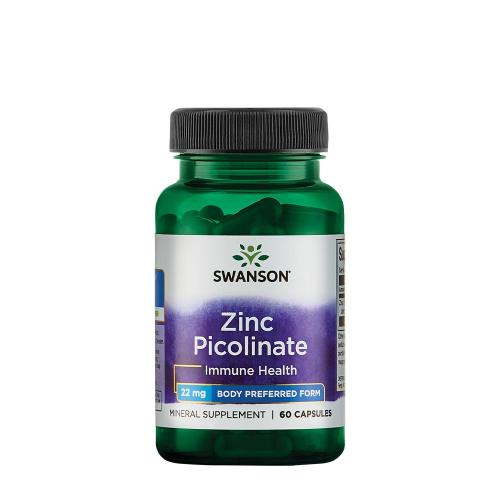 Swanson Zinc Picolinate - Body Preferred Form 22 mg (60 Kapsułka)