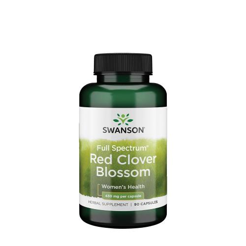 Swanson Full Spectrum Red Clover Blossom 430 mg (90 Kapsułka)