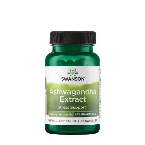 Swanson Ashwagandha Extract - Standardized 450 MG (60 Kapsułka)
