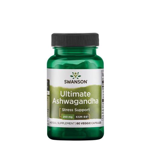 Swanson Ultimate Ashwagandha - KSM-66 250 MG (60 Kapsułka roślinna)