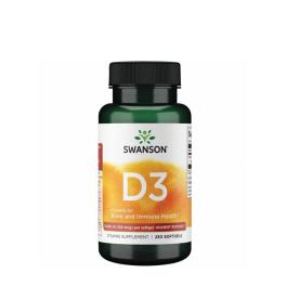 Swanson Vitamin D3 (250 Kapsułka miękka)