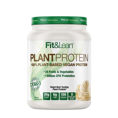 Fit & Lean Plant Protein (533 g, Kremowa wanilia)