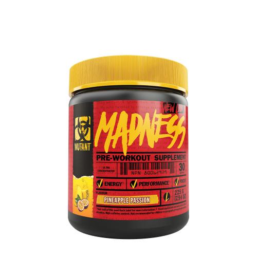 Mutant Madness - Pre-Workout formula (225 g, Ananas Passion)