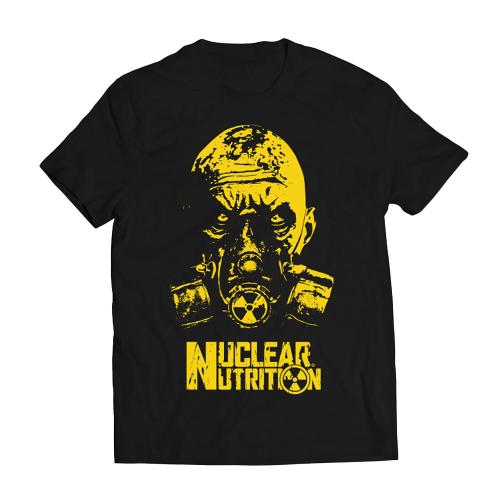 FA - Fitness Authority Nuclear Nutrition T-shirt (black/yellow) (L, Czarny żółty)