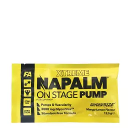  FA - Fitness Authority NAPALM® On Stage Pump Sample (1 db, Mango Cytryna)