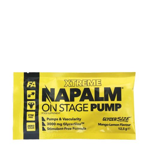 FA - Fitness Authority NAPALM® On Stage Pump Sample (1 db, Mango Cytryna)