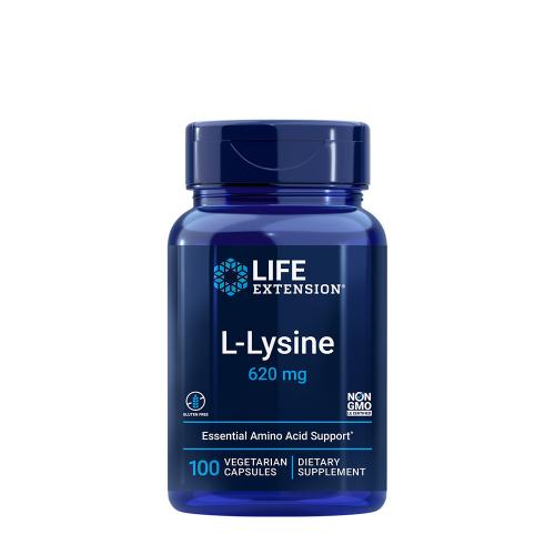 Life Extension L-Lysine 620 mg (100 Kapsułka roślinna)