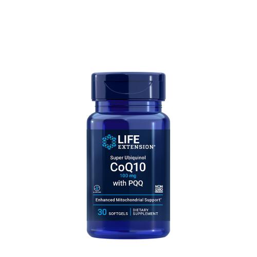 Life Extension Super Ubiquinol CoQ10 with PQQ 100 mg (30 Kapsułka miękka)