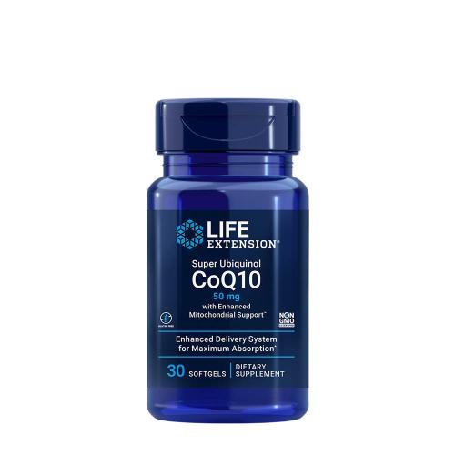 Life Extension Super Ubiquinol CoQ10 50 mg with Enhanced Mitochondrial Support (30 Kapsułka miękka)