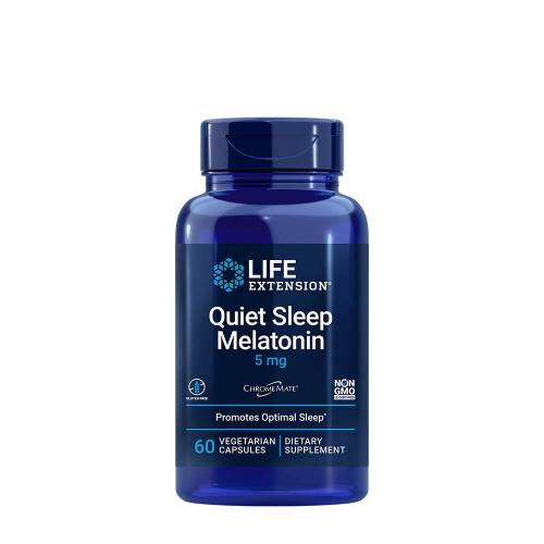 Life Extension Quiet Sleep Melatonin 5 mg (60 Kapsułka roślinna)