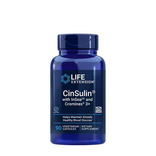 Life Extension CinSulin with InSea2 and Crominex 3+ (90 Kapsułka roślinna)