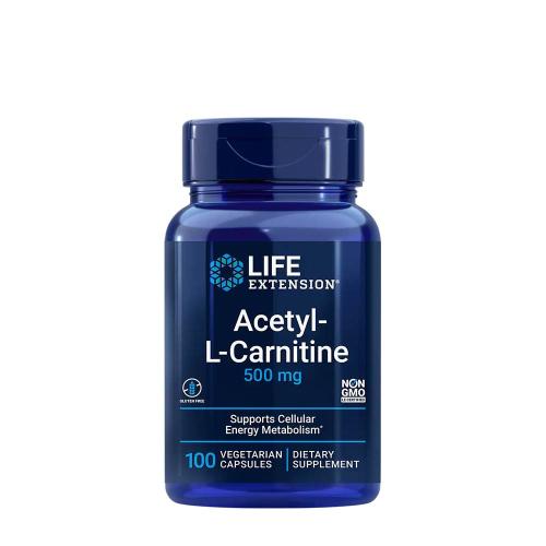 Life Extension Acetyl-L-Carnitine 500 mg (100 Kapsułka roślinna)