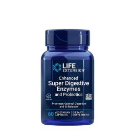   Life Extension Enhanced Super Digestive Enzymes and Probiotics (60 Kapsułka roślinna)