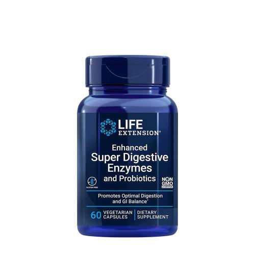 Life Extension Enhanced Super Digestive Enzymes and Probiotics (60 Kapsułka roślinna)
