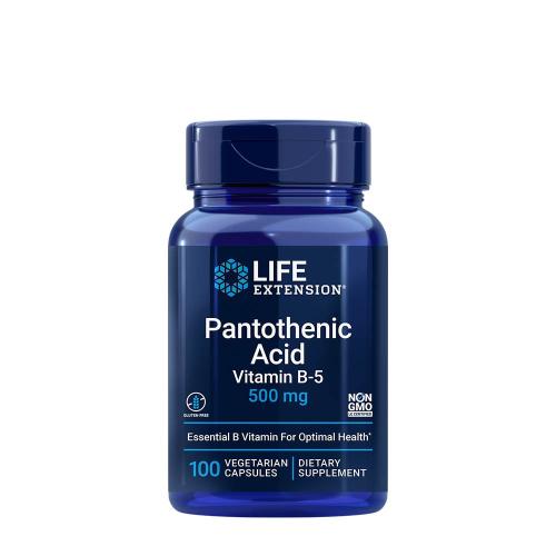 Life Extension Pantothenic Acid 500 mg (100 Kapsułka roślinna)