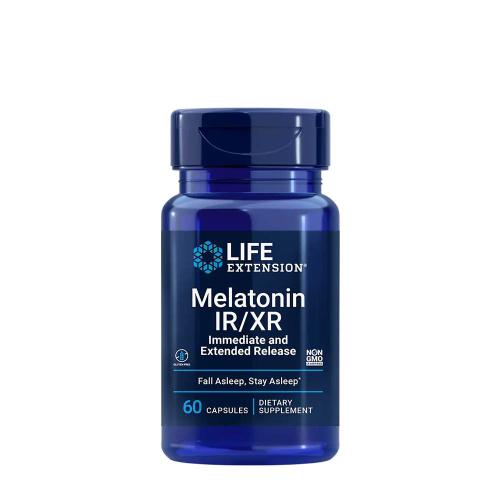 Life Extension Melatonin IR/XR (Immediate-release and Extended-release) (60 Kapsułka)