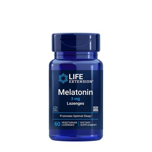 Life Extension Melatonin 3 mg (60 Tabletka do ssania)