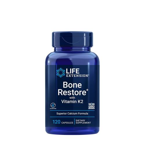 Life Extension Bone Restore with Vitamin K2 (120 Kapsułka)