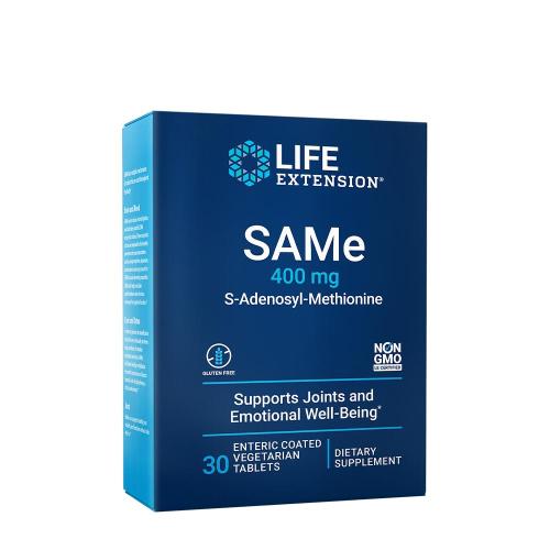 Life Extension SAMe 400 mg (S-Adenosyl-Methionine) (30 Tabletka)