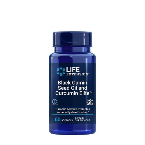 Life Extension Black Cumin Seed Oil and Curcumin Elite™ (60 Kapsułka miękka)