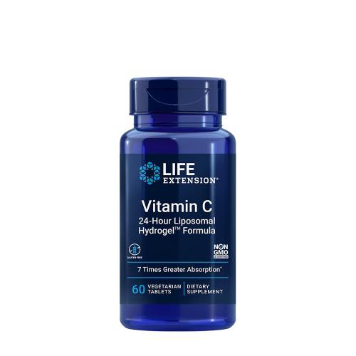 Life Extension Vitamin C 24-Hour Liposomal Hydrogel™ Formula (60 Veg Tabletka)