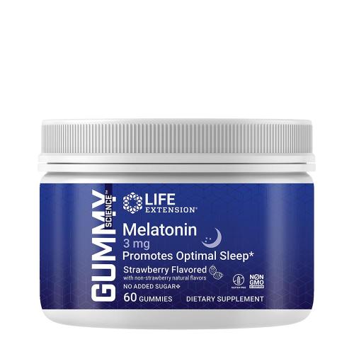 Life Extension Gummy Science™ Melatonin (60 Żelka)