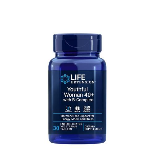 Life Extension Youthful Woman 40+ with B-Complex (30 Veg Tabletka)