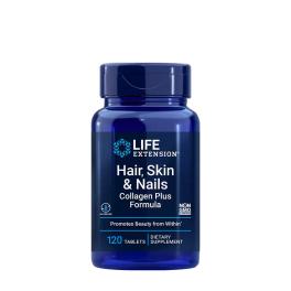  Life Extension Hair, Skin & Nails Collagen Plus Formula (120 Tabletka)