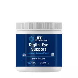   Life Extension Digital Eye Support (30 Tabletki do żucia, Pomarańczowy)