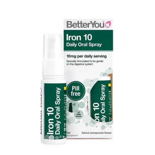 BetterYou Iron 10 Daily Oral Spray (25 ml, Granat)