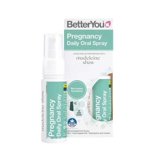 BetterYou Pregnancy Oral Spray (25 ml, Naturalna mięta pieprzowa)