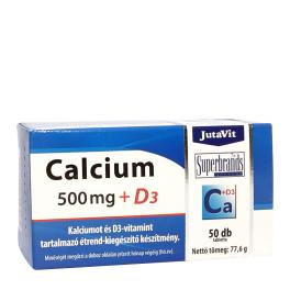 JutaVit Calcium 500 mg + D3 tablet (50 Tabletka)