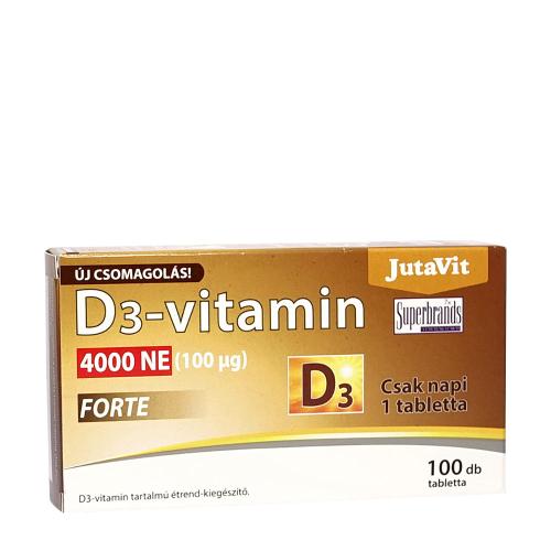 JutaVit Vitamin D3 4000 IU Forte tablet (100 Tabletka)
