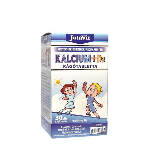 JutaVit Calcium + D3 chewable tablets for Children (30 Tabletki do żucia)
