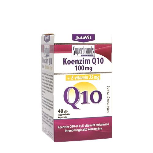 JutaVit Coenzyme Q10 100 mg + Vitamin E capsule (40 Tabletka)