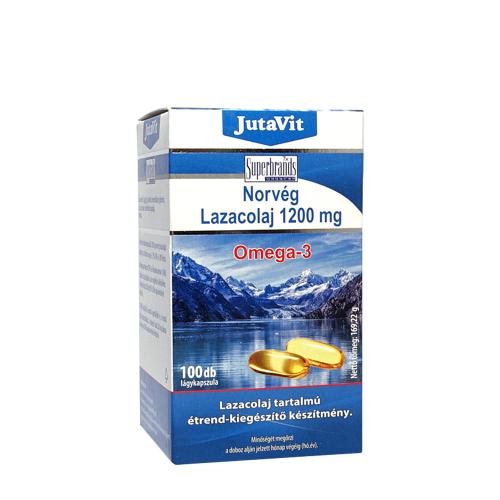JutaVit Norwegian Omega-3 Salmon Oil 1200 mg softgel (100 Kapsułka miękka)