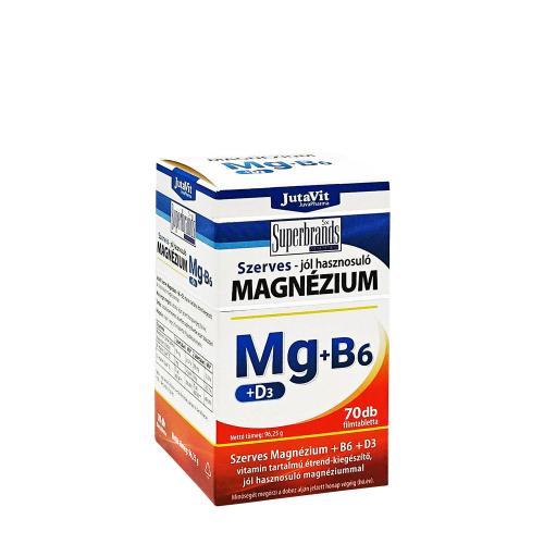 JutaVit Organic Magnesium + B6 + D3 tablet (70 Tabletka)
